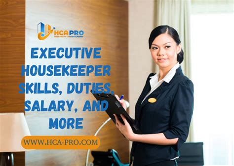 executive housekeeper salary.